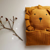 Toffee Lion Lovey Blanket