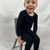 Toddler Bamboo Pajamas - Midnight Black