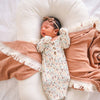 Knotted Baby Gown - La La Floral