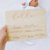 Fill In Baby Arrival Milestone Photo Prop