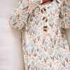 Knotted Baby Gown - La La Floral