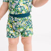 Breezy Floral Bamboo Shorts Set