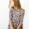 Wild One 3/4 Sleeve Pocket Twirl Dress