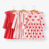 Girls Valentine's Day Print Dress