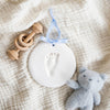 Babyprints Keepsake Hanging Ornament, White