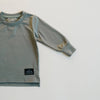 Long Sleeve Tee - Gray Olive