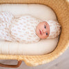 Bamboo Stretch Swaddle - Neutral Rectangle