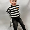 Toddler Boy Casual Striped Long Sleeve Sweatshirt